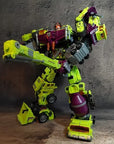 6 IN 1 NBK 42CM Devastator Toy Transformation KO Robot Car combination Action Figure excavator Blender Model Kid NO BOX