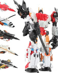5in1 Superion HZX Transformation Toys Anime Action Figure KO G1 Robot Aircraft Engineering Vehicle Model NO Box