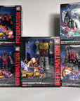 BPF 5IN1 ABS Model Transformation G1 Robot Toy Dinoking Volcanicus Grimlock Slag Sludge Snarl Swoop Slash Dinobots Action Figure