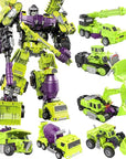 NBK Deformation Oversize Toys Robot Devastator Engineering Combiner 6 in 1