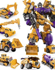 NBK Deformation Oversize Toys Robot Devastator Engineering Combiner 6 in 1