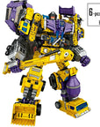 NBK Deformation Oversize Toys Robot Devastator Engineering Combiner 6 in 1
