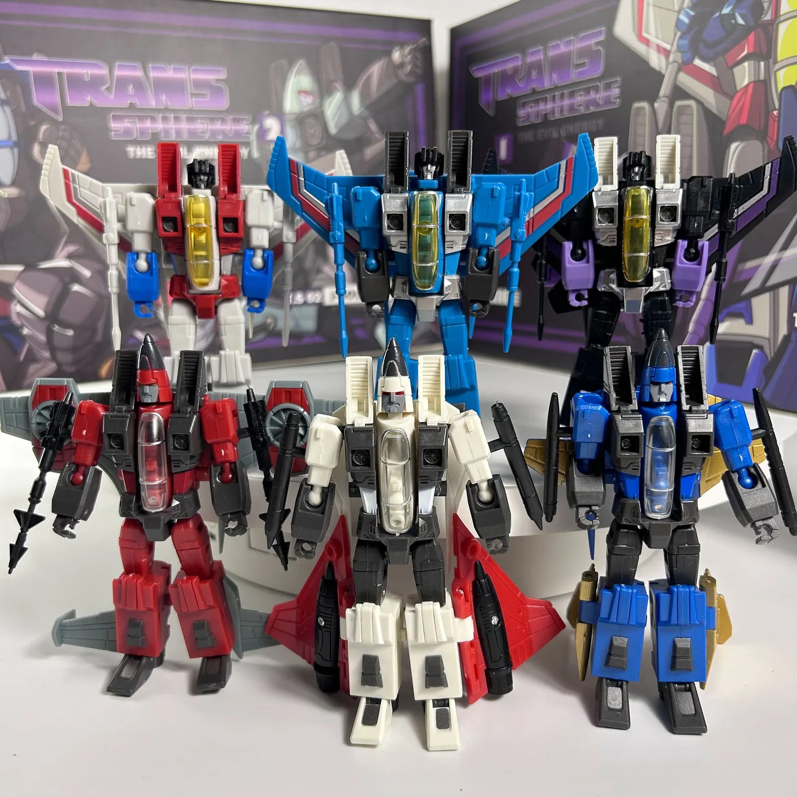 Transformation PT PT-F15 PT F15 Pocket Toys Starscream Skywarp Thundercracker KO MP Action Figure Robot