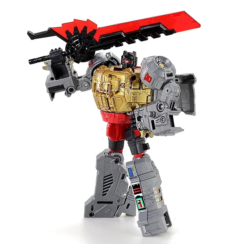 BPF 05 Grimlock Transformation Dinoking Volcanicus Tyrannosaurus Rex Tyrone Cable Dinobots 5IN1 Action Figure Robot Toys