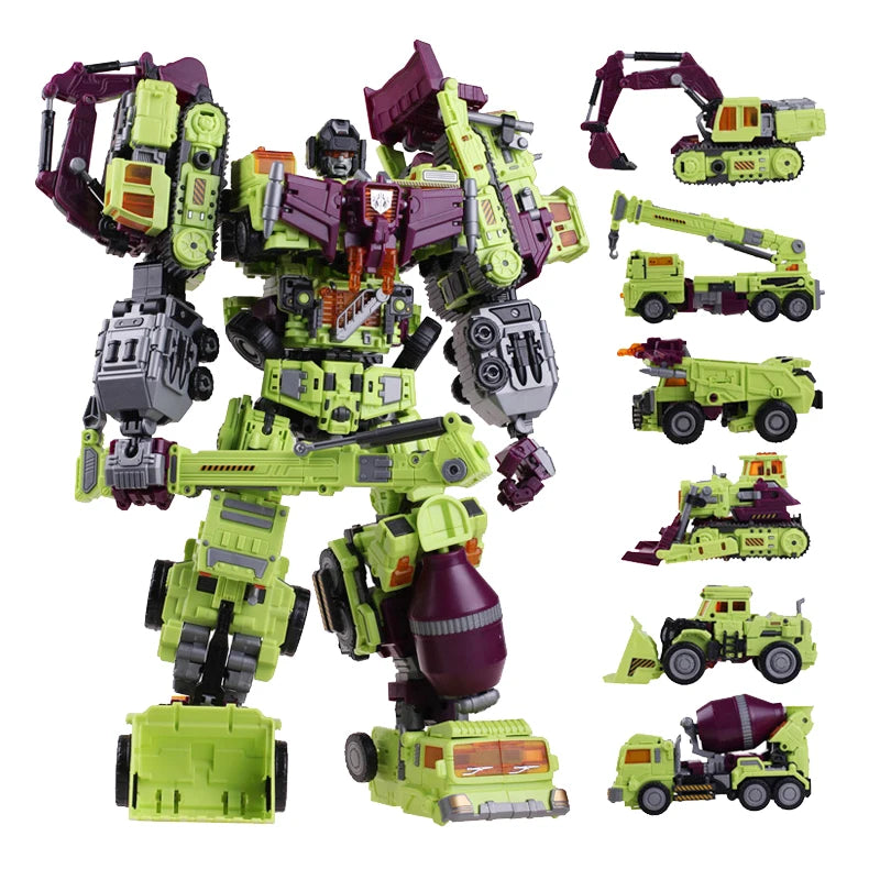 NBK Deformation Oversize Toys Robot Devastator Engineering Combiner 6 in 1