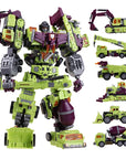 NBK Deformation Oversize Toys Robot Devastator Engineering Combiner 6 in 1
