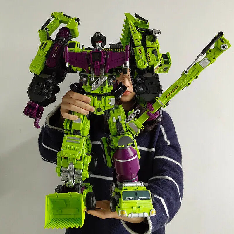 NBK Deformation Oversize Toys Robot Devastator Engineering Combiner 6 in 1