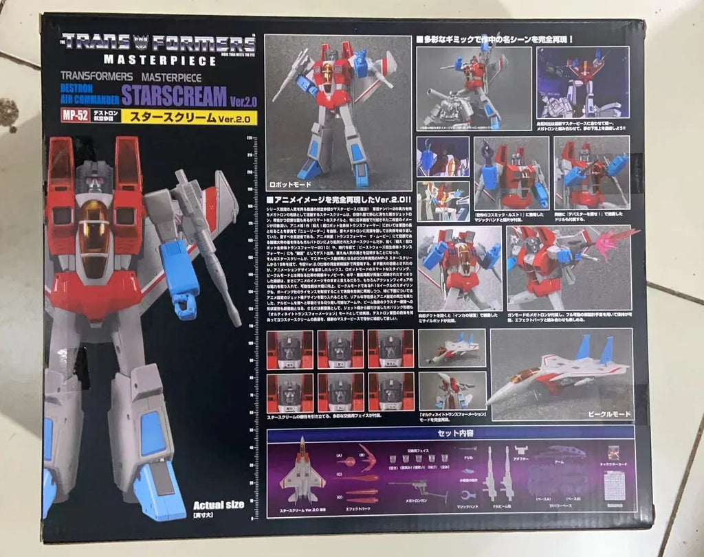 Transformers Masterpiece KO MP-52 Starscream Ver.2.0