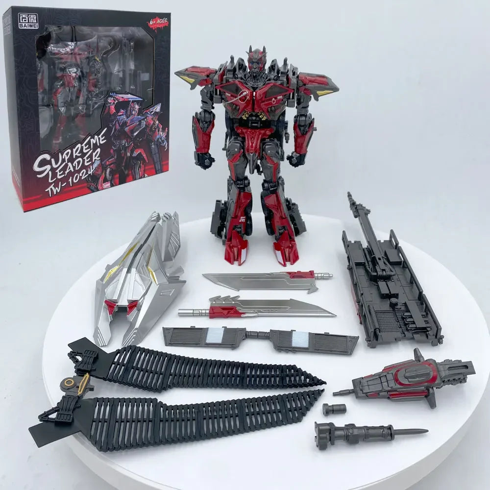 Transformation BAIWEI TW1024 Toys Sentinel Prime SS61 Fire Engine Truck Autobot Alloy Model Action Figure Deformation Robot Gift
