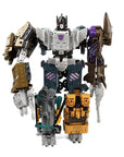 HaiZhiXing 5in1 Combiners Bruticus G1 Transformation Action Figure Toy Brawl Swindle Onslaught Model Deformation Car Robot KO