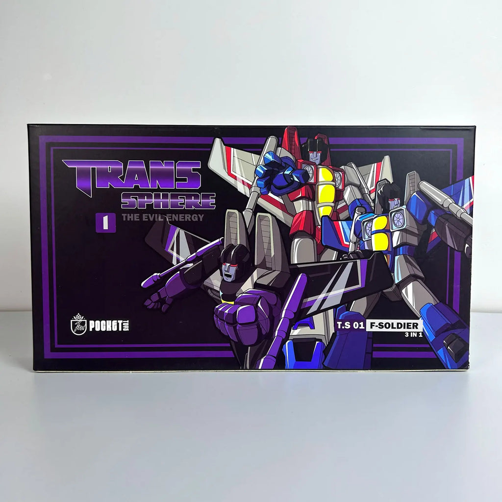 Transformation PT PT-F15 PT F15 Pocket Toys Starscream Skywarp Thundercracker KO MP Action Figure Robot
