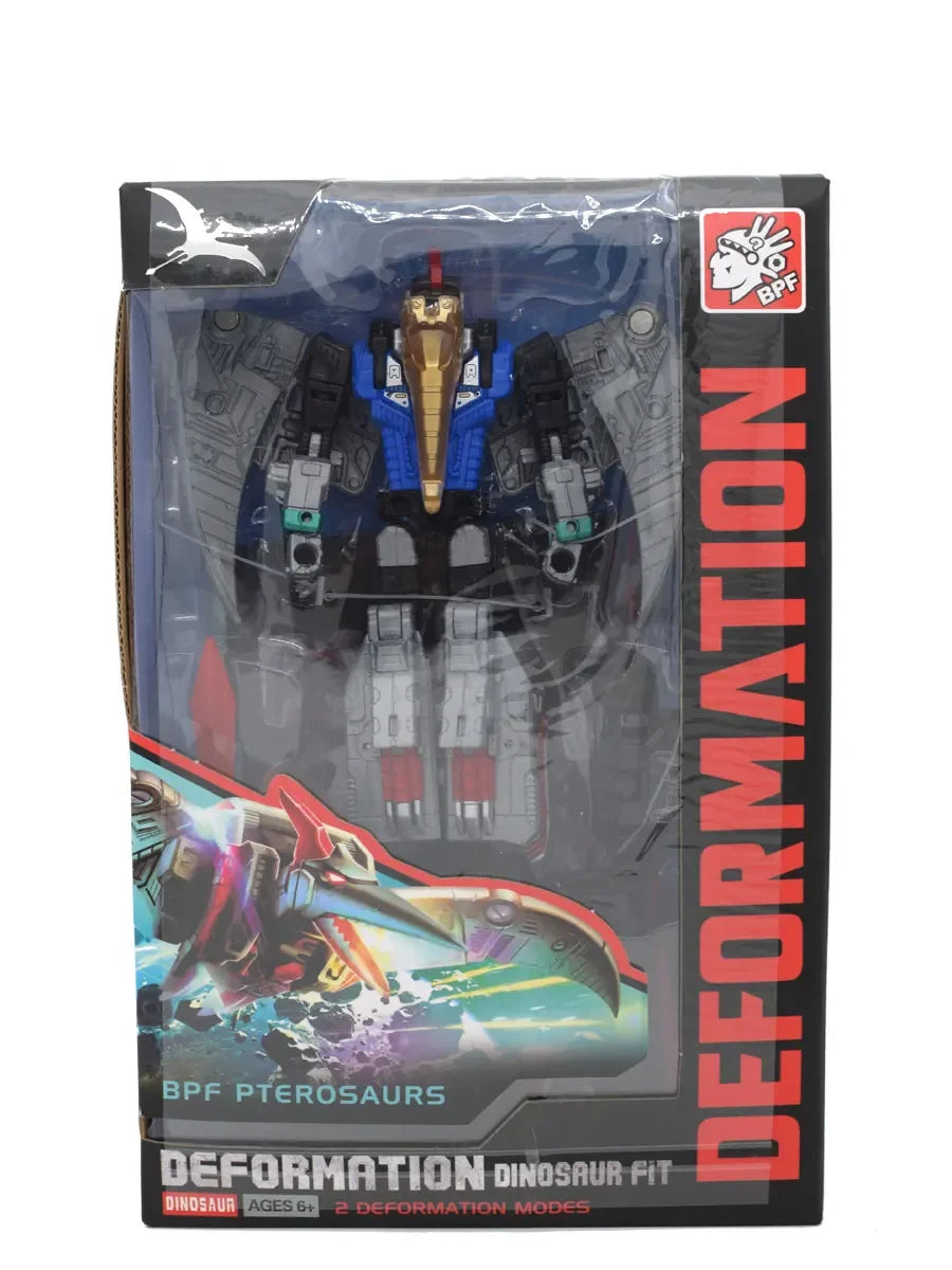 BPF 05 Grimlock Transformation Dinoking Volcanicus Tyrannosaurus Rex Tyrone Cable Dinobots 5IN1 Action Figure Robot Toys