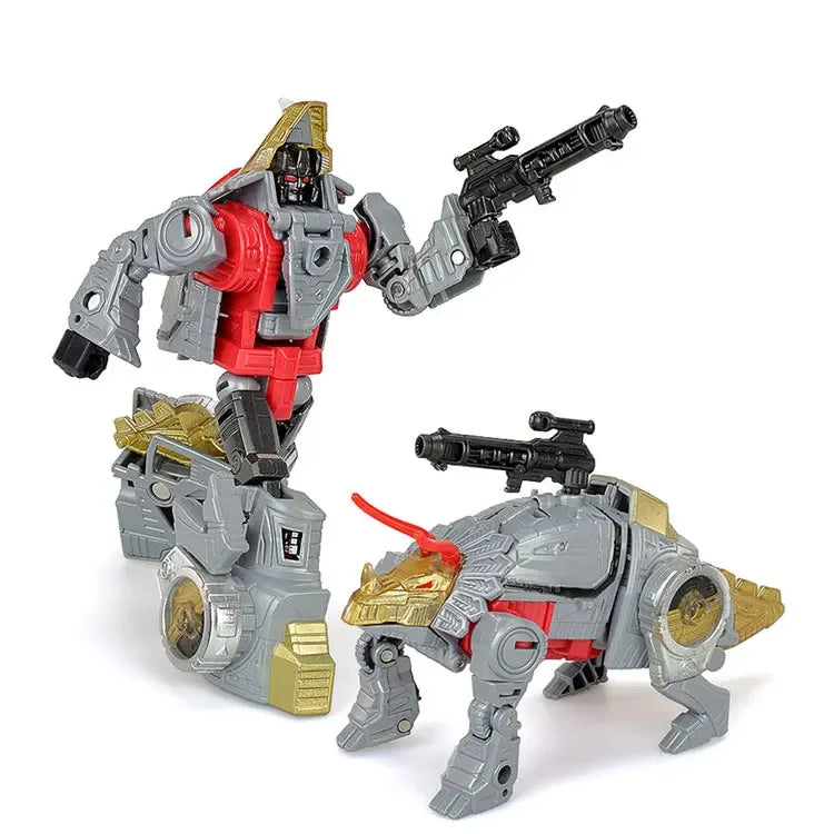 BPF 05 Grimlock Transformation Dinoking Volcanicus Tyrannosaurus Rex Tyrone Cable Dinobots 5IN1 Action Figure Robot Toys