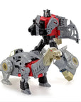 BPF 05 Grimlock Transformation Dinoking Volcanicus Tyrannosaurus Rex Tyrone Cable Dinobots 5IN1 Action Figure Robot Toys