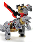 BPF 05 Grimlock Transformation Dinoking Volcanicus Tyrannosaurus Rex Tyrone Cable Dinobots 5IN1 Action Figure Robot Toys