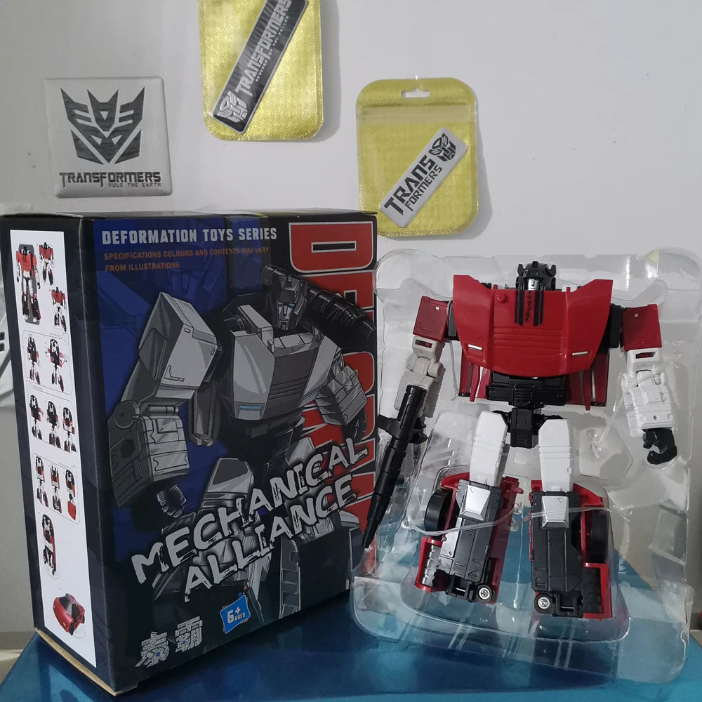 Transformation Toys Sideswipe Ratchet AOYI BMB SS78 SS38 MP12 H6002-9 18cm Alloy Model Robot Car Anime Action Figure Kids Gift