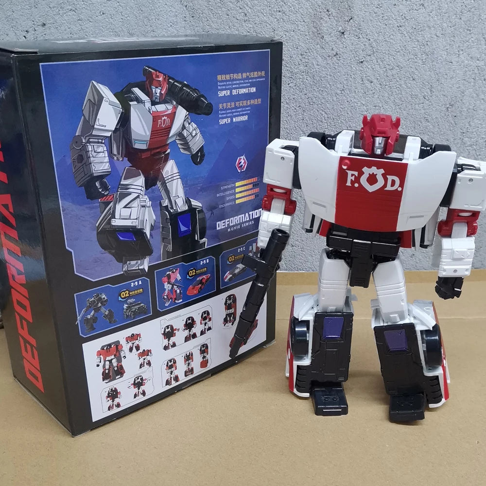 Transformation Toys Sideswipe Ratchet AOYI BMB SS78 SS38 MP12 H6002-9 18cm Alloy Model Robot Car Anime Action Figure Kids Gift