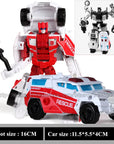 Haizhixing 5 in 1 Bruticus Devastator Superion Defensor Transformation Robot Car Action Figures Aircraft Model Kids Boy Toy