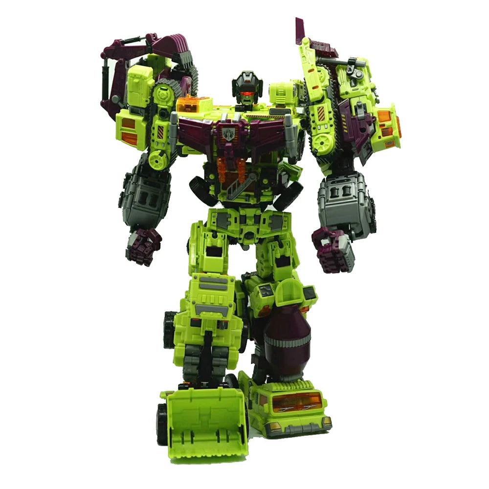 NBK Deformation Oversize Toys Robot Devastator Engineering Combiner 6 in 1