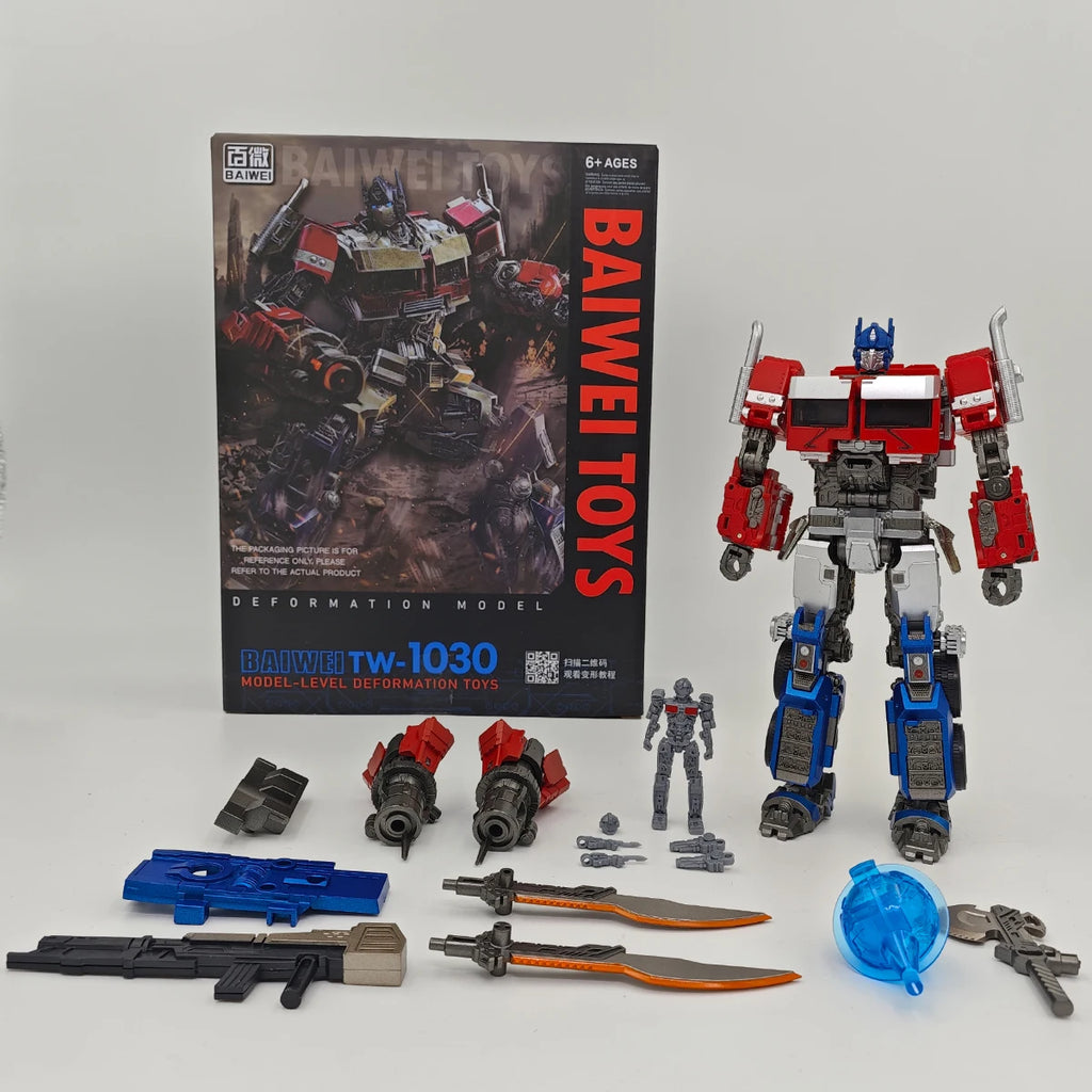 BAIWEI transformation TW1030 OP Commander Carriage Rise of The Beasts Movie 7 KO SS102 Action Figure Toys