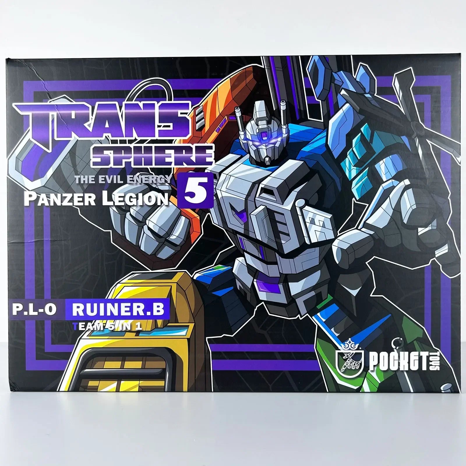 Pocket Toys Transformation Bruticus 5 in 1 PT-05