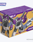MFT MS27 MS-27 POISONOUS FOG Triple Changers Steel Battle Transformation Mini Warrior Action Figure Robot Toys Collection Gifts