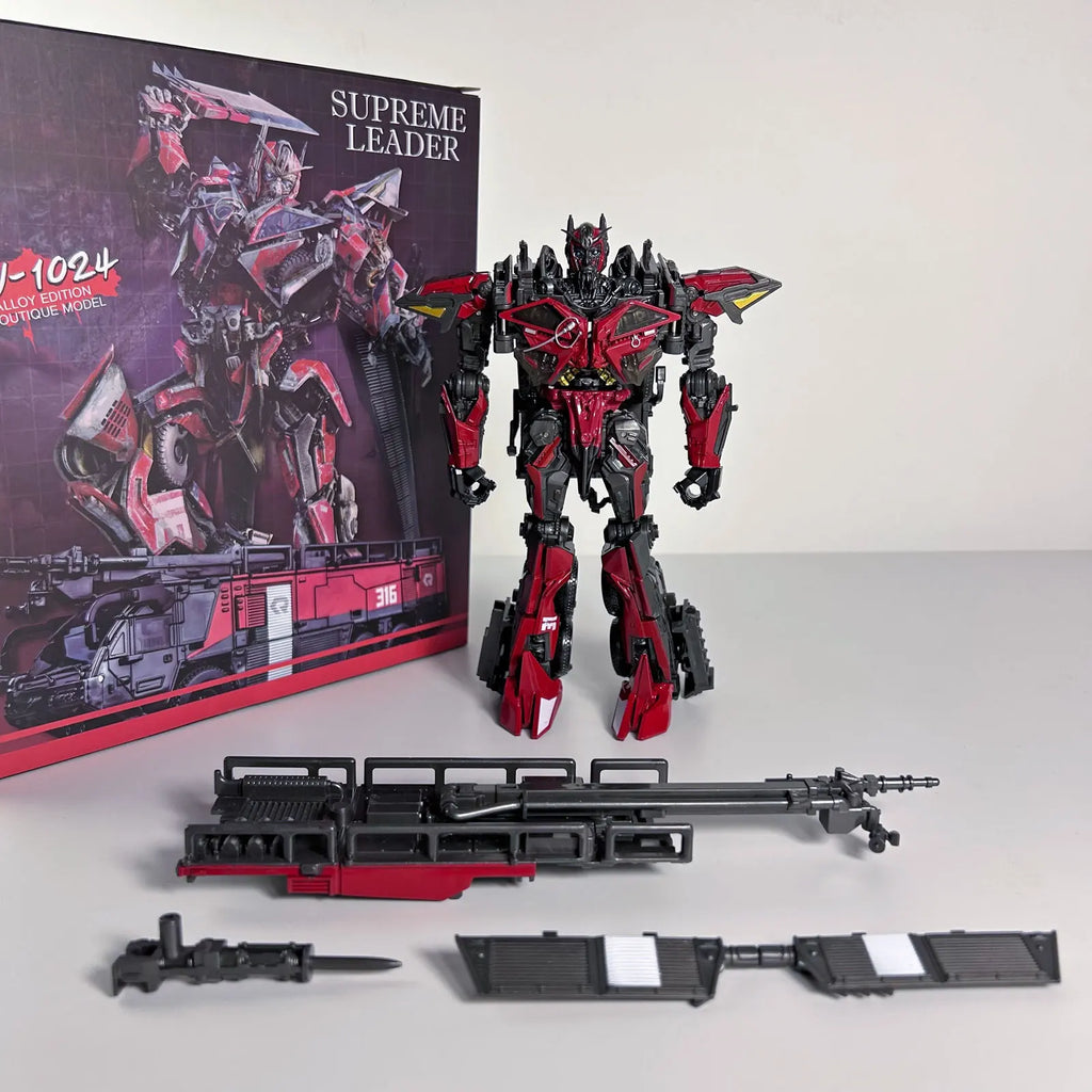 Transformation BAIWEI TW1024 Toys Sentinel Prime SS61 Fire Engine Truck Autobot Alloy Model Action Figure Deformation Robot Gift